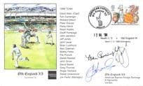 Tom Cartwright John Snow David Steele Hampshire Cricket 1998 Hand Signed FDC