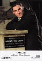 Tom Ellis as Doctor Dr Oliver Cousins Eastenders Hand Signed Cast Card