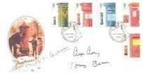 Tony Benn Roy Mason Chrisopher Chataway MULTI Hand Signed FDC