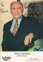 Tony Caunter as Roy Evans Eastenders Hand Signed Cast Card Photo