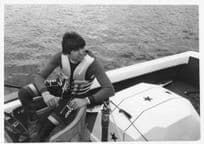 Tony Knowles On Boat Jet Ski Snooker Yacht Holiday 8x6 Press Photo
