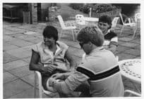 Tony Knowles Snooker In Pub While On Sailing Holiday 1980s Press Photo
