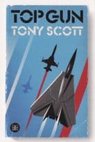 Top Gun Tony Scott Tom Cruise Film Movie As Rare Old Book Cover Postcard