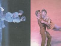 Torville & Dean Romantic Ice Skating Portrait 2x Rare Postcard s