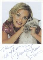 Tracy Shaw Coronation Street Hand Signed Photo