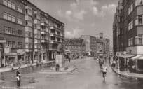 Traffic Policeman At Aalborg Vesterbro Real Photo Holland Postcard