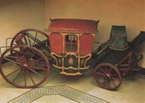 Trewinnard Coach Cornwall Hawkins Family 1700s Postcard