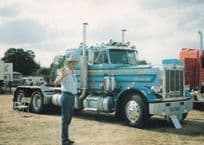 Truckfest 1980s Lincolnshire 1980s Truckers Show Postcard