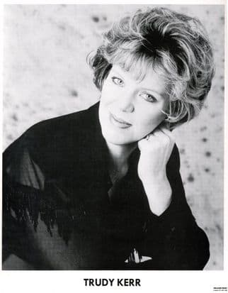 Trudy Kerr Australian Jazz Singer 10x8 Hand Signed Photo