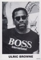 Ulric Browne Winston in Eastenders Hand Signed Photo