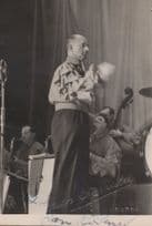 Unidentified 1930s Musician Jazz Hand Signed London Photo