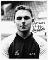 Unidentified 1980s Team Burnley Football Club 10x8 Hand Signed Photo