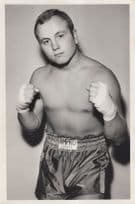 Unidentified British Boxer 1960s Old Boxing Publicity Photo