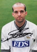 Unidentified Derby County Football Club Player Hand Signed Photo