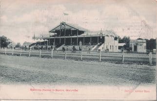 Uruguay Hipodrome National Horse Racing Stadium Old Postcard