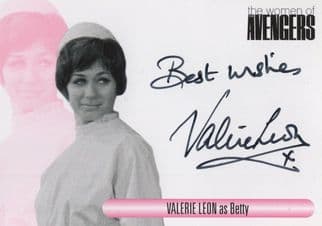 Valerie Leon The Avengers Hand Signed Photo Autograph Card