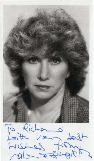Valerie Singleton Blue Peter Hand Signed Photo