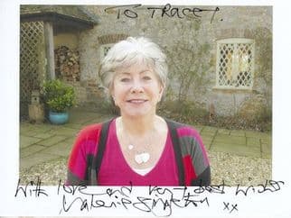 Valerie Singleton Blue Peter Large Hand Signed Photo