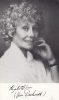 Vera Duckworth as Elizabeth Dunn Coronation Street Rare Printed Signed Cast Card