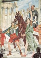Victor Emmanuel II Rome Battle Of Solferino Napoleon Painting Postcard