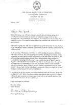 Victoria Glendinning Book Author Evelyn Waugh Hand Signed Sothebys Letter