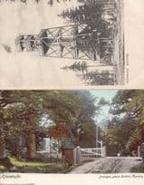 Vidablick Kinnekulle Sweden Swedish Antique Postcard s