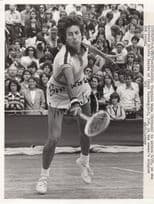 Virginia Wade Wimbledon Tennis 1979 Victory Large Hand Signed Press Photo