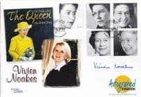 Vivien Noakes Queen Elizabeth II Book Author Hand Signed FDC