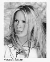 Vonda Shepard Ally McBeal Pop Singer 10x8 Hand Signed Photo Please Read