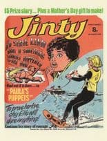 Voodoo Paula's Puppets Demonic Dolls Jinty 1970s Comic Book Postcard