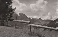 Wannegg In Adelboden Old Real Photo Switzerland Postcard