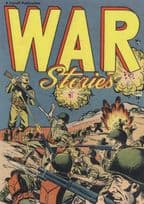 War Stories Sept 1952 Military 1950s Cult Comic Book Postcard
