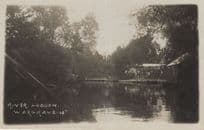 Wargrave Thames River Berkshire Used Real Photo Postcard