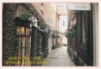Watch Bell Lane Newport Isle Of Wight Take Away Food Signs Postcard