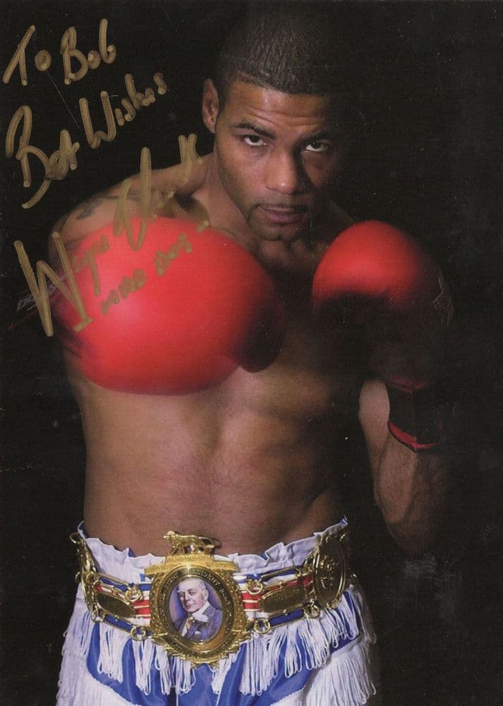 Mad Dog Boxing Shop Wayne Mad Dog Elcock Boxing Champion Hand