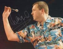 Wayne Mardle Darts Sports Stunning Large 10x8 Signed Photo
