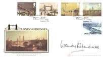 Wendy Richards Eastenders London Bridges Hand Signed LTD TO 85 FDC