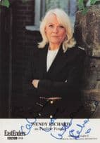 Wendy Richards Pauline Fowler Eastenders Hand Signed Cast Card Photo