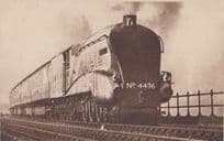 West Riding LNR 4496 Train Antique Railway London Photochrom Railways Postcard