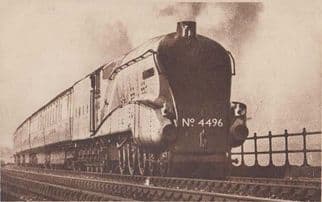 West Riding LNR 4496 Train Antique Railway London Photochrom Railways Postcard