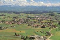 Wetzikon Switzerland Panorama 1970s Postcard