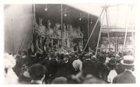 Wheel Of Joy Antique Organ Performers Fairground Society PB Postcard Photo
