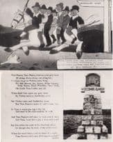 Widdecombe Fair 2x 1950s Comic Postcard s