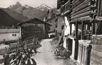 Wiesen Albula Tinzenhorn Piz Michel Switzerland RPC Postcard