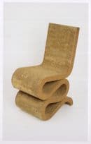 Wiggle Side Chair Cardboard Furniture Invention London Museum Postcard