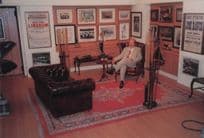 Wilie Thorne In His Private Lounge Snooker Vintage 6x4 Photo