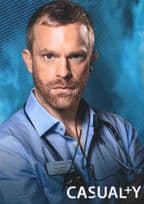 Will Beck as Dylan Keough BBC Casualty Hand Signed Cast Card Photo