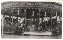 William Murphy's Old Roundabout Fair Carousel Old Vintage Photo