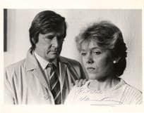 William Roache Bridget Ashburn 10x8 Hand Signed Coronation Street Press Photo