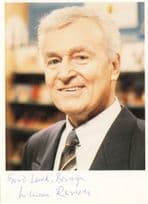 William Russell Coronation Street RARE Hand Signed Cast Card Photo